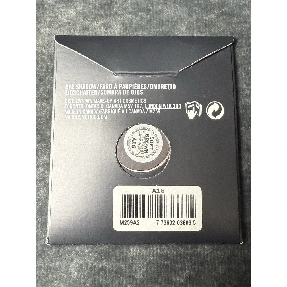 MAC Eye Shadow Pro Palette Refill Pan in Soft Brown -‎ NIB